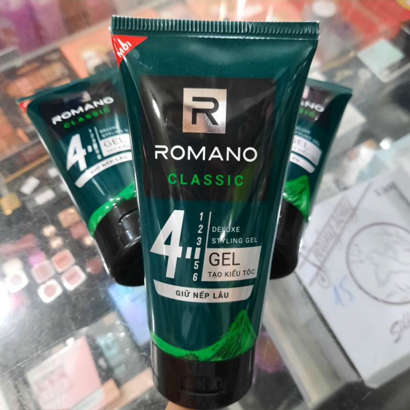 Gel vuốt tóc Romano Classic giữ nếp lâu 150g