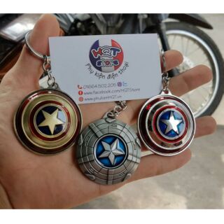 Móc khóa khiên Captain America Winter Solider