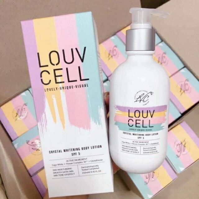 Kem dưỡng trắng body Louv Cell