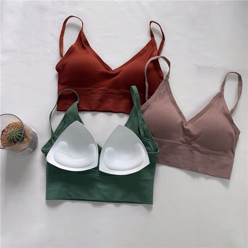 Áo bra nữ 2 dây chữ U hở lưng mềm mỏng freesize 40-58kg Lakimo ALG12 | BigBuy360 - bigbuy360.vn