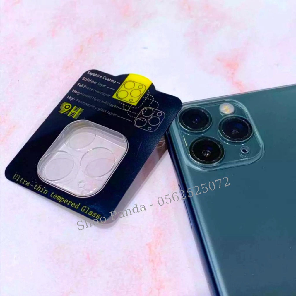 Kính cường lực Camera dành cho Iphone 11/11Pro/11 Pro max/12/12 Pro/12 Pro Max/13/13 Pro/13 Pro Max-Miếng dán cao cấp