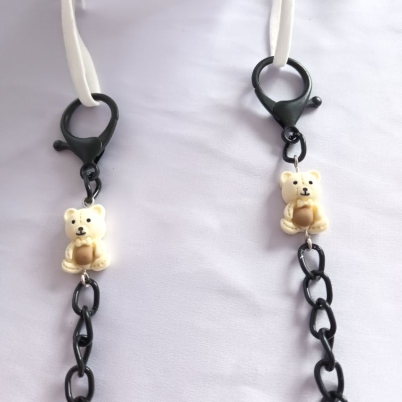 Dây đeo khẩu trang chống rớt mic gấu dễ thương AT12