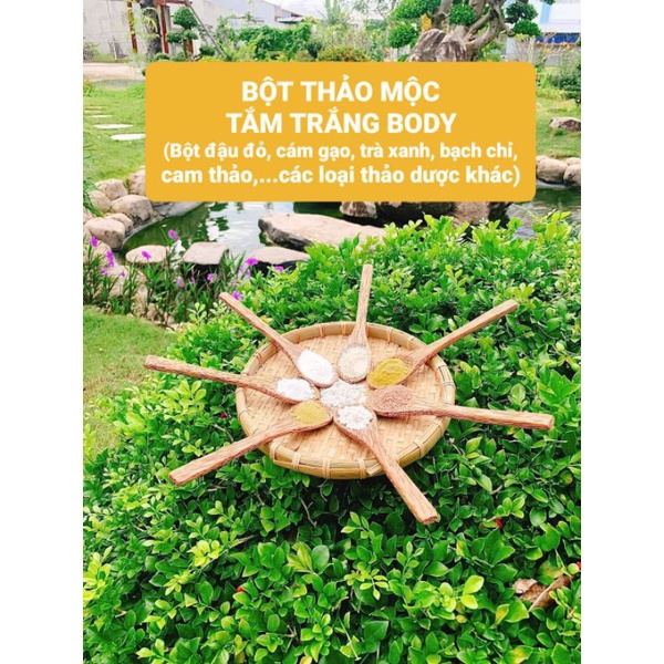 Bột thảo mộc ủ tắm trắng da sau 10 lần (Handmade) | BigBuy360 - bigbuy360.vn