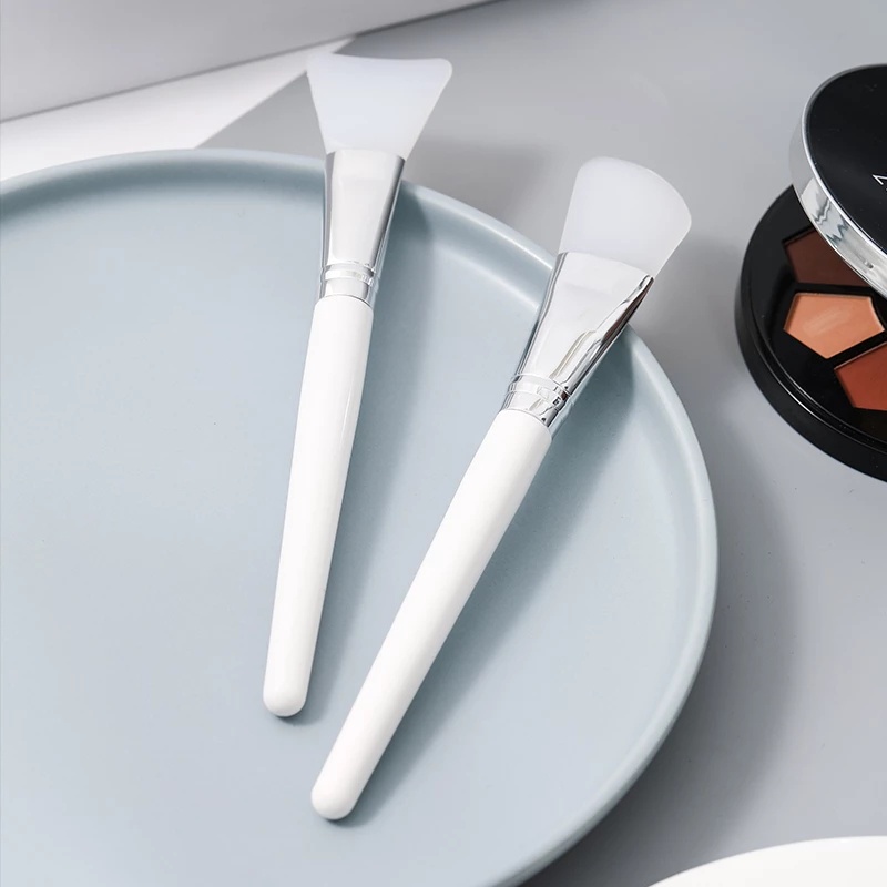 [Hàng mới về] Cọ silicone dùng đắp mặt nạ chuyên nghiệp tiện dụng