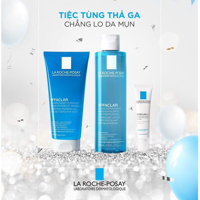 Kem La Roche Posay Effaclar Duo+ Giảm Mụn Ngừa Thâm Thông Thoáng Lỗ Chân Lông 40ml