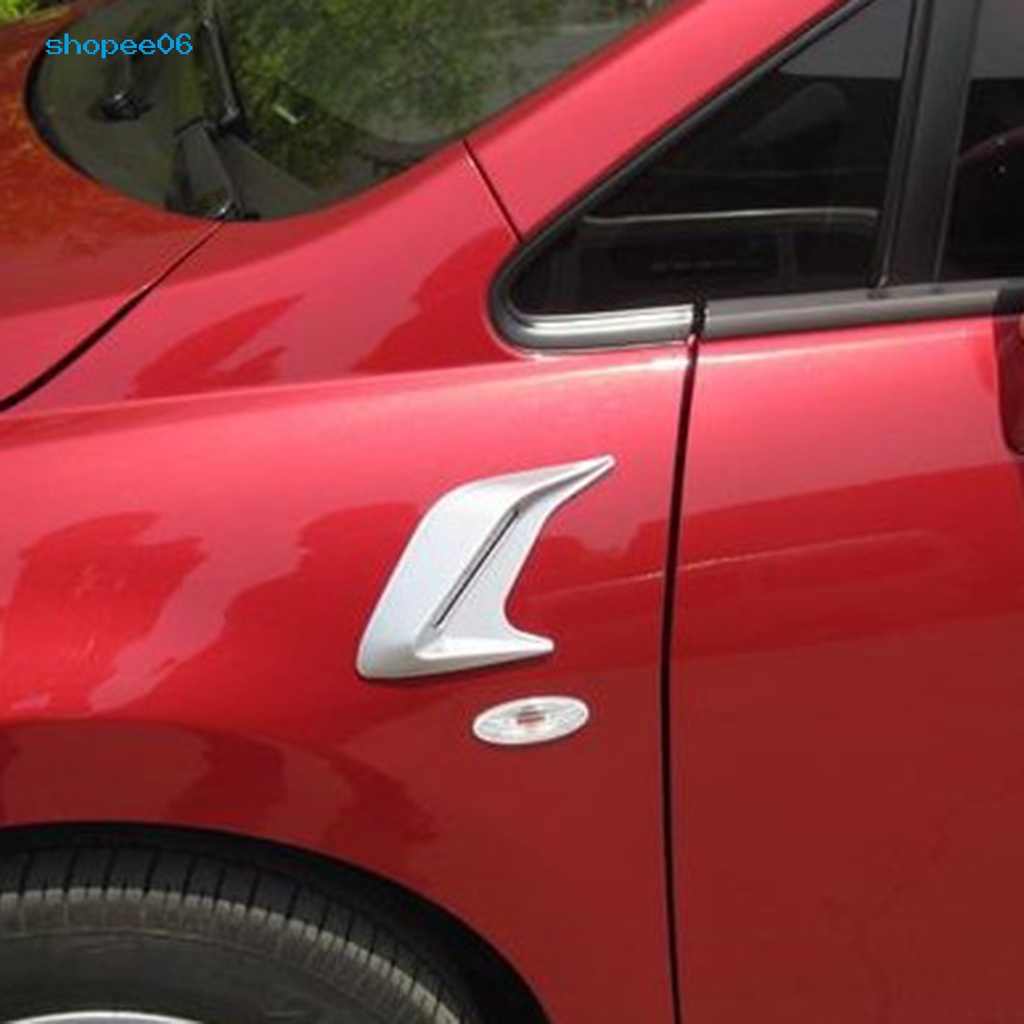 1 Cặp Vây Cá Mập Bằng ABS Gắn Mui Xe Hơi Chuyên Dụng