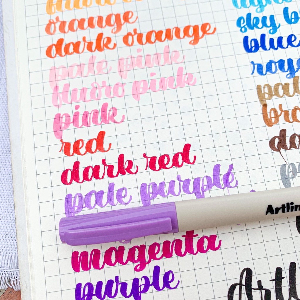 Bút Lông Đầu Cọ Vẽ Artline Supreme Brush EPFS-F