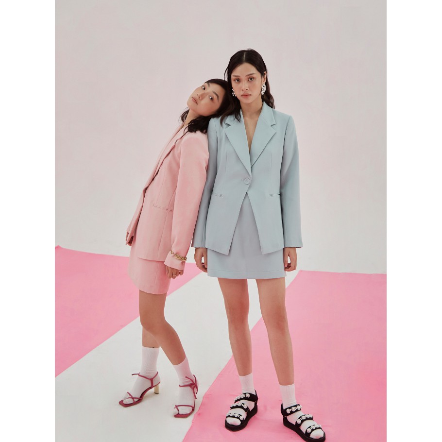 [Mã WABRCCS1 giảm 10% đơn 99K] COCO SIN - Blazer Xanh Green Blue Form Fit | BigBuy360 - bigbuy360.vn