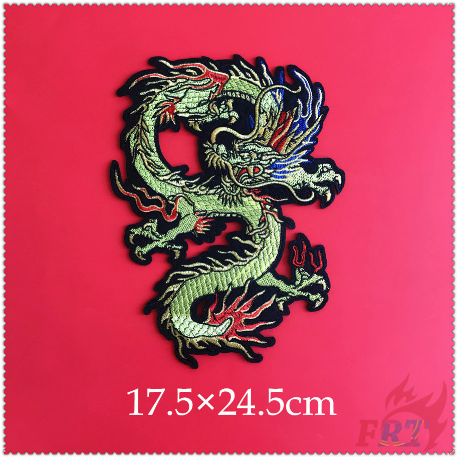 1 Miếng vá quần áo hình rồng phong cách Trung Hoa