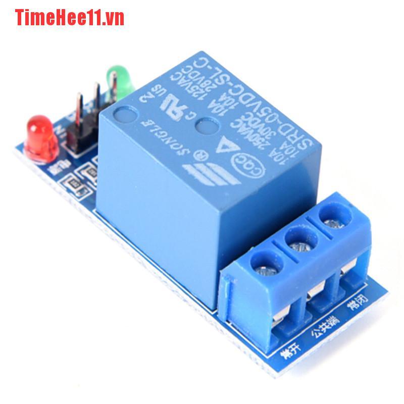 【TimeHee11】5V 1 Channel Relay Board Module Optocoupler LED For Arduino PIC AR