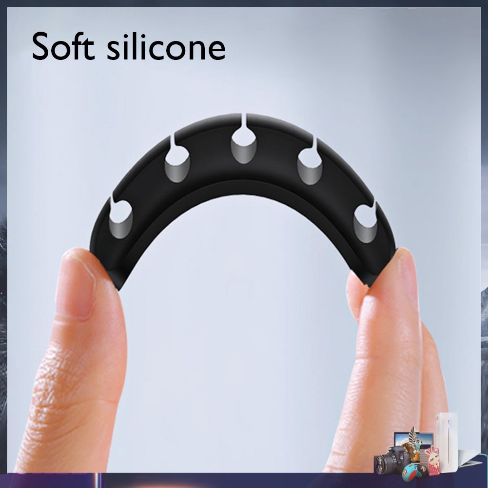 Kẹp silicone cố định dây cáp gọn gàng tiện dụng