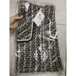 Chân váy dạ kim sa loại 1.