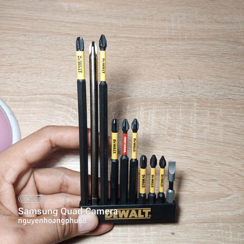 Bộ mũi vít Đầu Nối Gắn Vít Đầu Bắn Tôn Bosch Dewalt