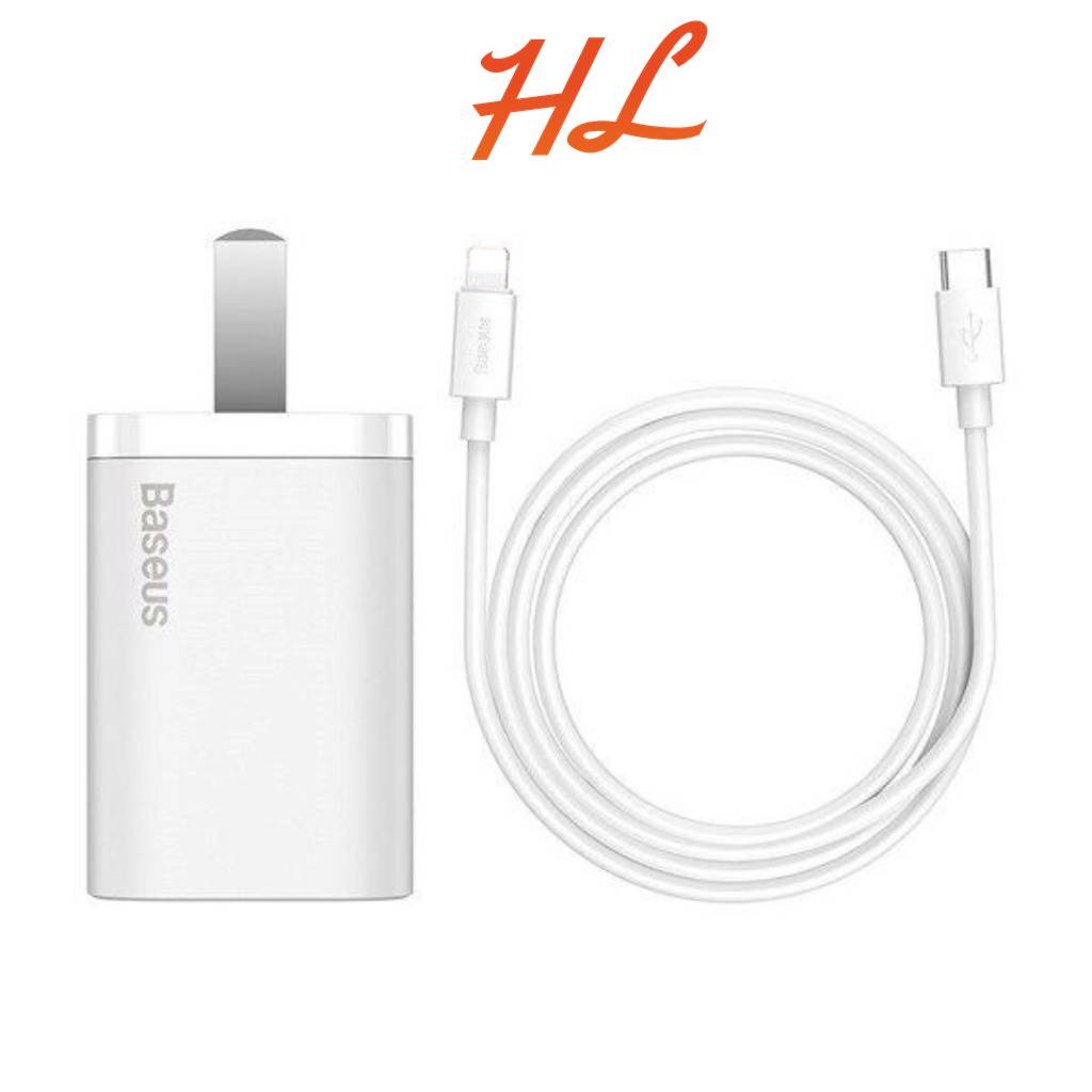 Cốc Sạc 20W Type C BASEUS Super Si (Sạc Nhanh PD 20W, QC3.0 18W) - Hàng Chính Hãng - Hưng Long PC