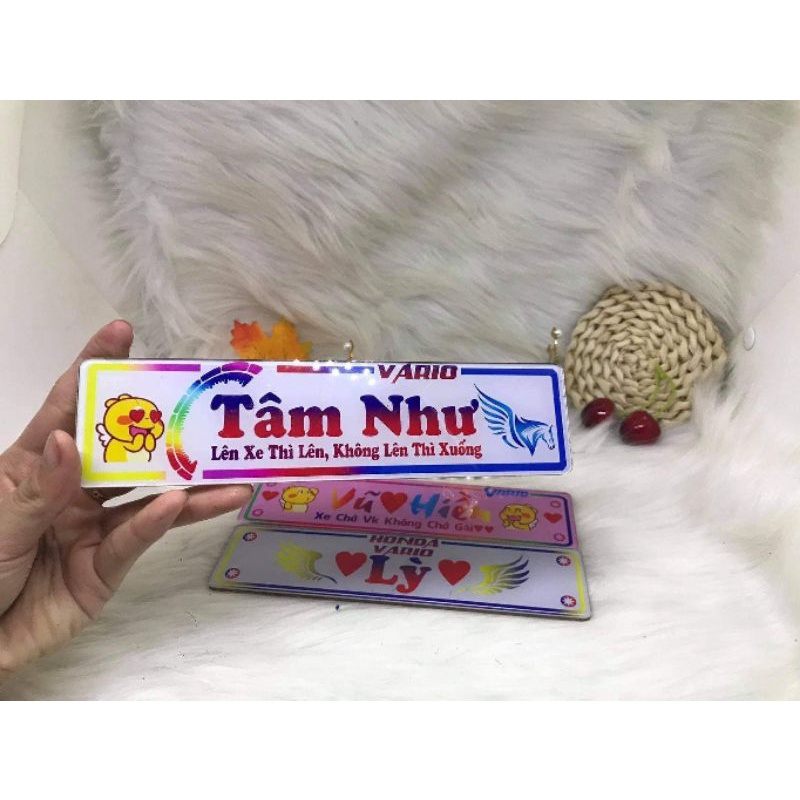 BẢNG TÊN XE THEO YÊU CẦU