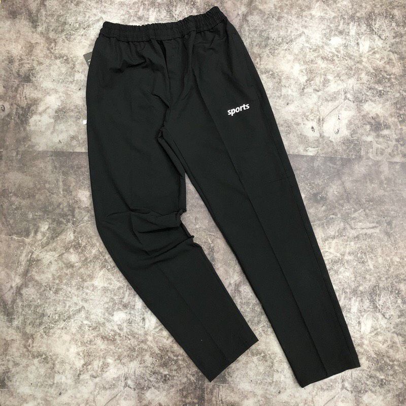 Quần gió nam ống buông -Quần jocger gió sần -kiểu dáng thể thao size L-XL-2XL