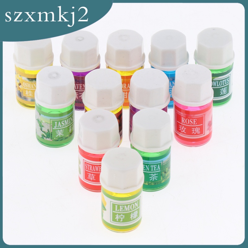 (Hàng Mới Về) Set 12 Lọ Tinh Dầu Thơm Thiên Nhiên 3ml