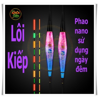 Phao câu đài đêm, phao câu đài ngày đêm, phao điện câu đài, phao câu trắm chép, Lôi Kiếp - Khôi Fishing