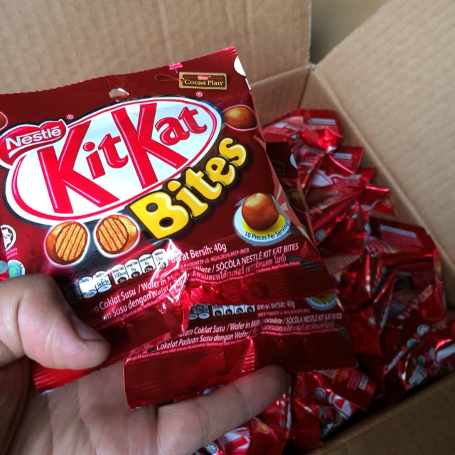 Bánh xốp phủ socola KitKat Bites gói 40g-[FREE SHIP] TỪ ĐƠN 50K