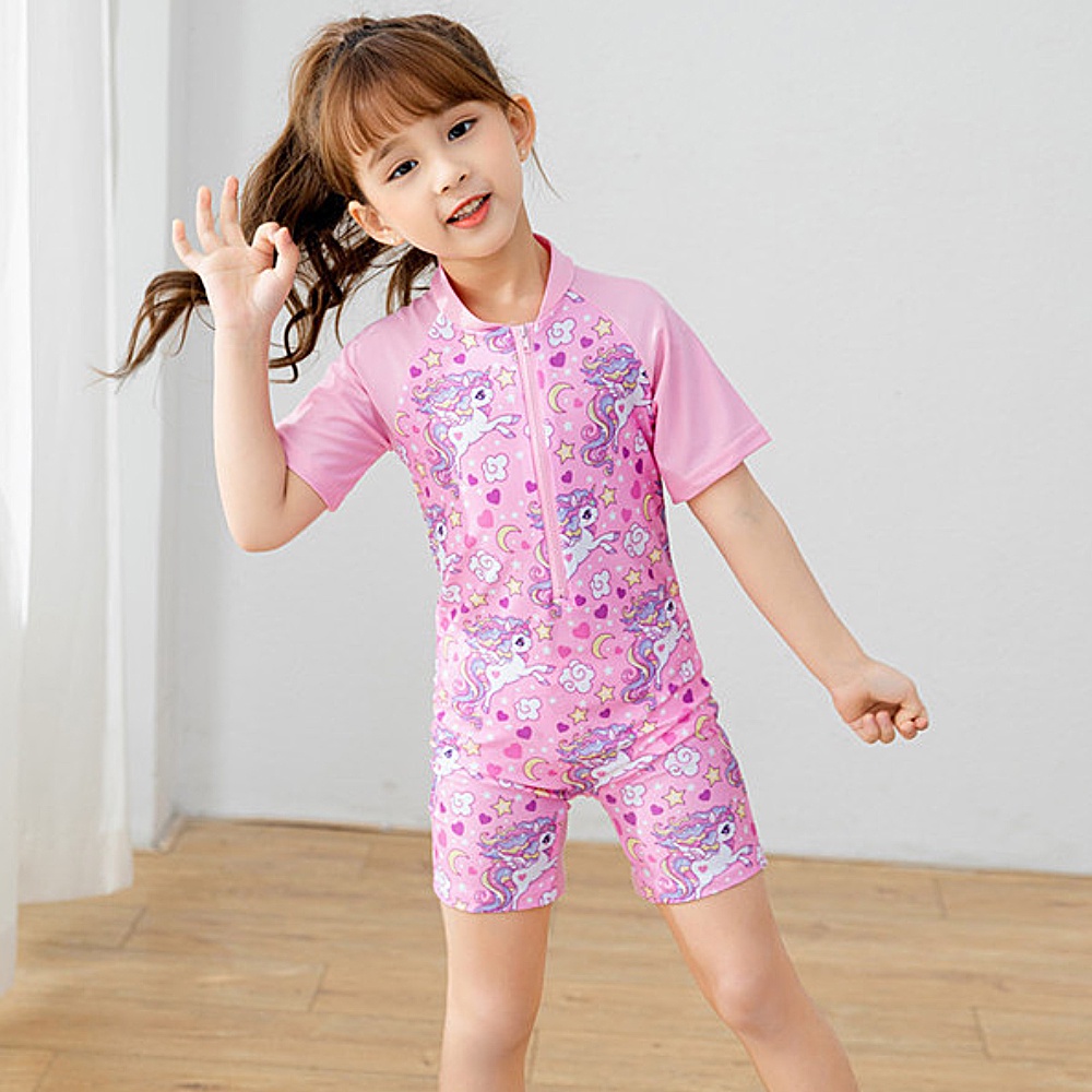 Bộ Đồ Bơi Dễ Thương Cho Bé Gái