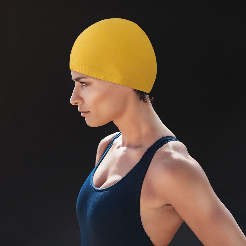 Mũ Bơi Trùm Tai Bằng Lụa Lạnh Nylon Co Giãn Chống Nước Thoải Mái 26Eddie