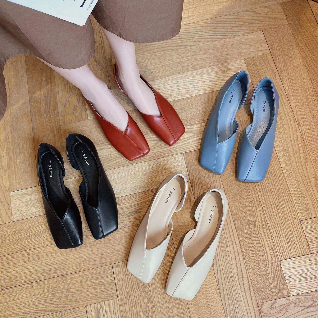 Giày Búp Bê Mũi Vuông Thời Trang 2021 Cho Nữ | BigBuy360 - bigbuy360.vn