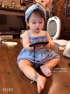 Jumpsuit HM chất mát 4 tháng - 4 tuổi