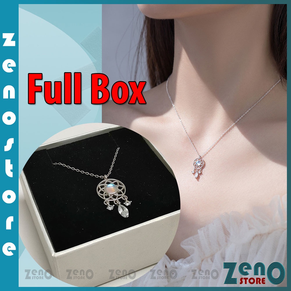 Vòng cổ dreamcatcher (full box) DC05, dây chuyền hợp kim bạc 925 dành cho nữ