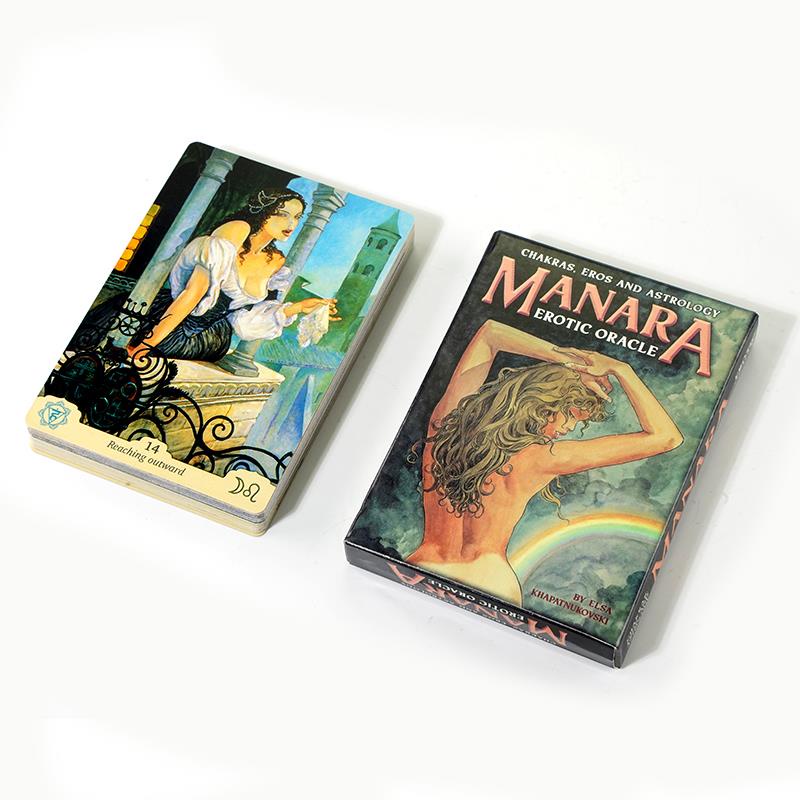 Manara Erotic Oracle: Chakras, Eros, and Astrology Cards