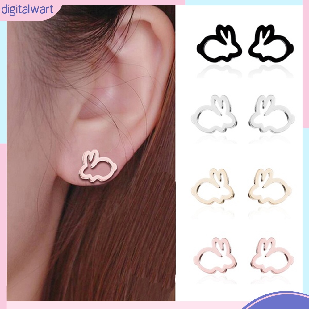 Bông Tai Hình Thỏ Dễ Thương Dành Cho Nữ