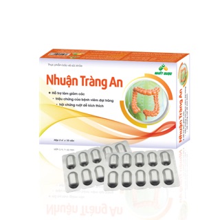 Nhuận tràng an - giúp hỗ trợ điều trị viêm đại tràng cấp và mãn tính-