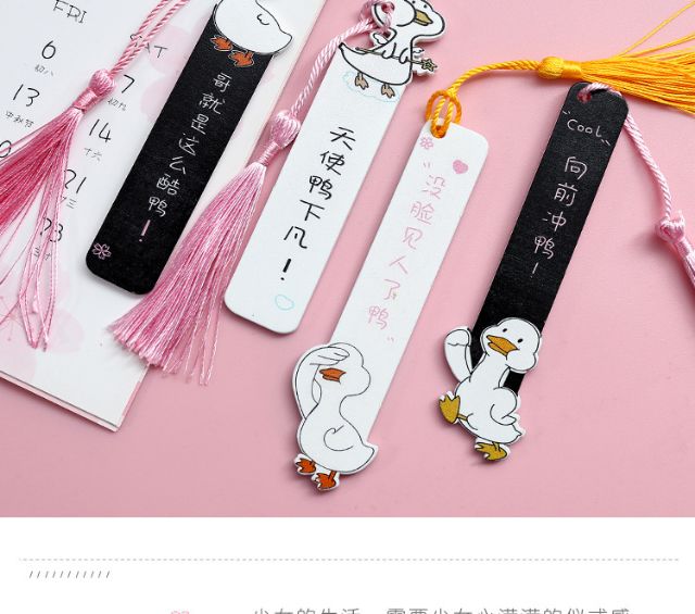 TSCC112 - BOOKMARK CHỮ TRUNG HÌNH CUTE