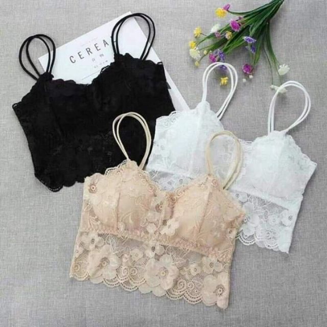 Áo bara ren sẵn màu đen & trắng