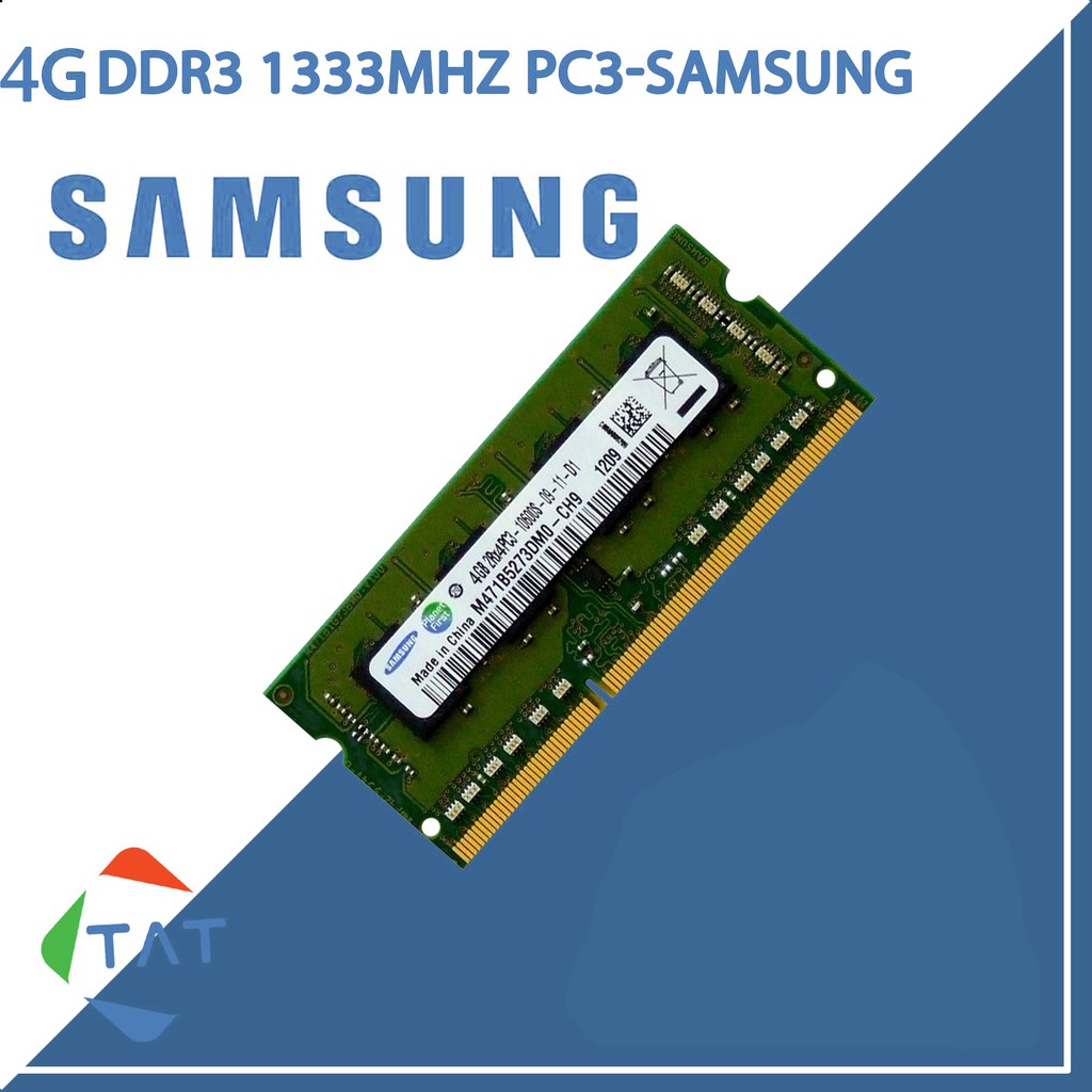 { BẢO HÀNH 36 THÁNG} RAM laptop samsung, kingston,hynix DDR3 4G Bus 1333 PC3 1.5v dành cho macbook và máy tính sách tay | BigBuy360 - bigbuy360.vn