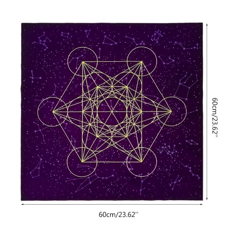 Khăn Trải Bàn Tarot Bằng Vải Nhung Chất Lượng Cao
