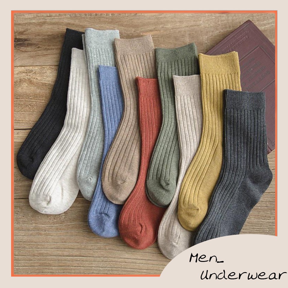 Tất Nhún Cao Cổ Phong Cách Vintage Hàn Quốc chất len đẹp nhiều màu