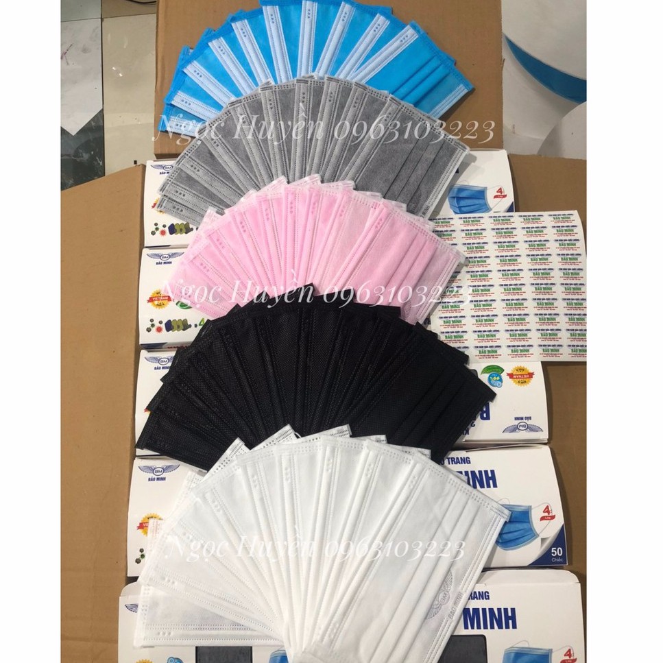 KHẨU TRANG Y TẾ 4 LỚP (50 Chiếc)