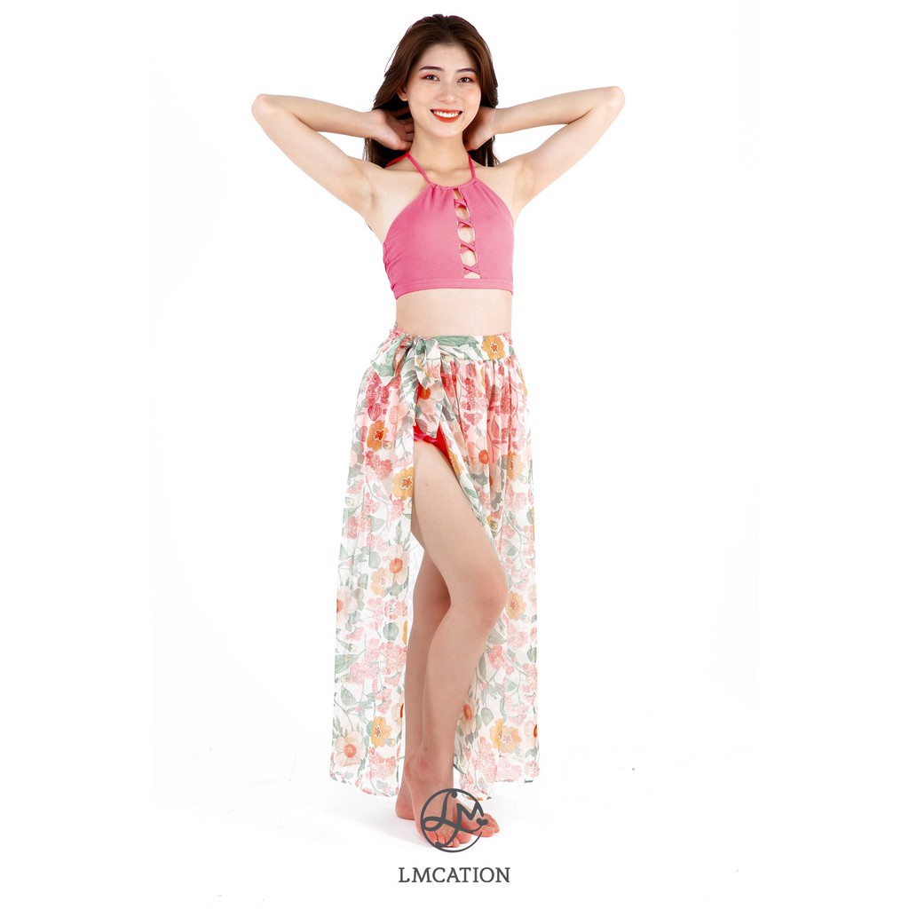 Áo Bikini Thể Thao Nữ LMcation Lola - Màu Hồng