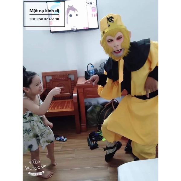 Bộ trang phục hoá trang Tôn ngộ không