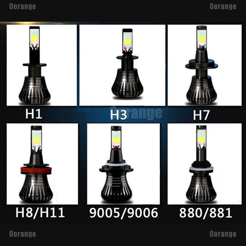Set 2 Bóng Đèn Sương Mù 80W H1 / H3 / H7 / H8 / H9 / H11 / 9005 / 880 Chuyên Dụng Cho Xe Hơi