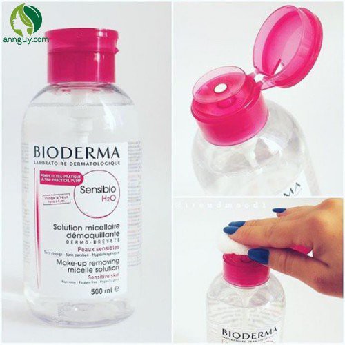 Tẩy Trang Bioderma Bản Nắp Nhấn, Nắp Bật 500ml