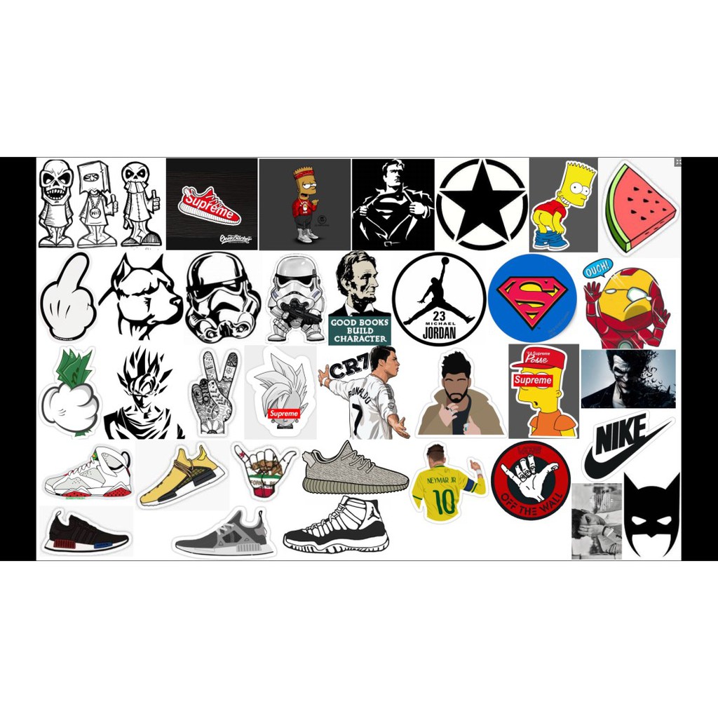 STICKER dán Vali, xe, barber shop, Mũ bảo hiểm , macbook, đàn, tường... Nhập mã GIẢM GIÁ 15k khi mua từ 3 set