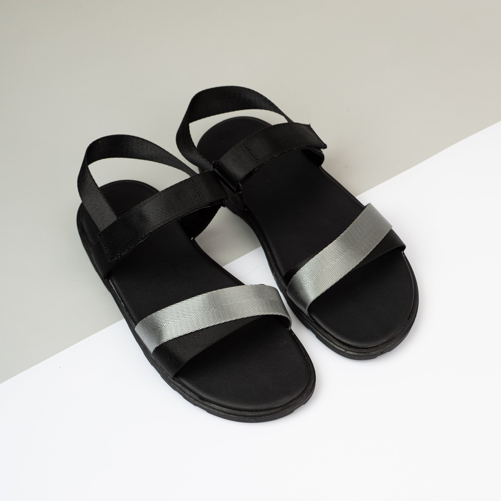 Giày sandal nam quai chéo MWC NASD- 7034