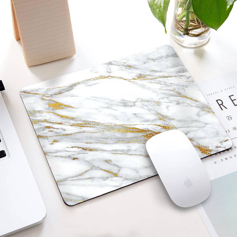 Miếng lót chuột máy tính chống trượt họa tiết đá cẩm thạch