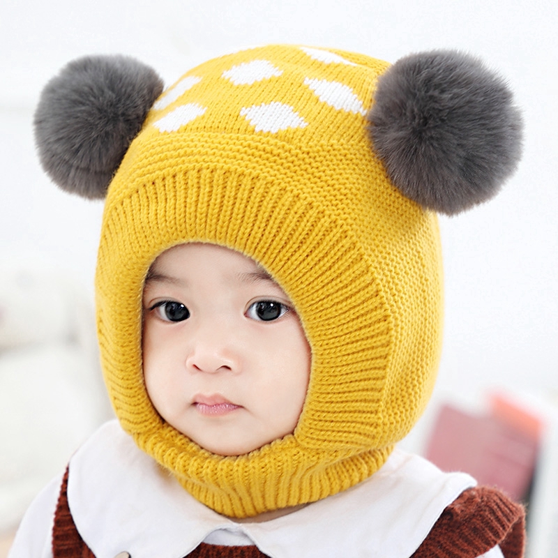 Mũ len thời trang Hàn Quốc cho bé trai gái