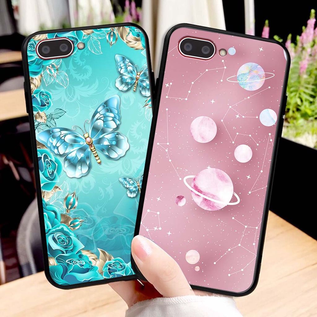 Ốp lưng Oppo A3S / A1K in hình hoa xinh xắn, hiện đại , thời trang ,phong cách