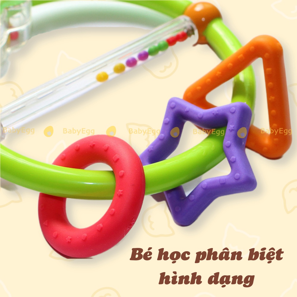 Lục lạc xúc xắc cầm tay hình ngôi sao cho bé sơ sinh đồ chơi trẻ em bé trai bé 1 2 3 4 5 6 7 8 9 10 11 12 tháng 1 2 tuổi