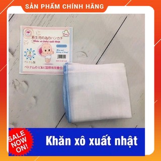 [Giá Hủy Diệt] Sét 10 Khăn Sữa xuất nhật Siêu Mền  Cho bé