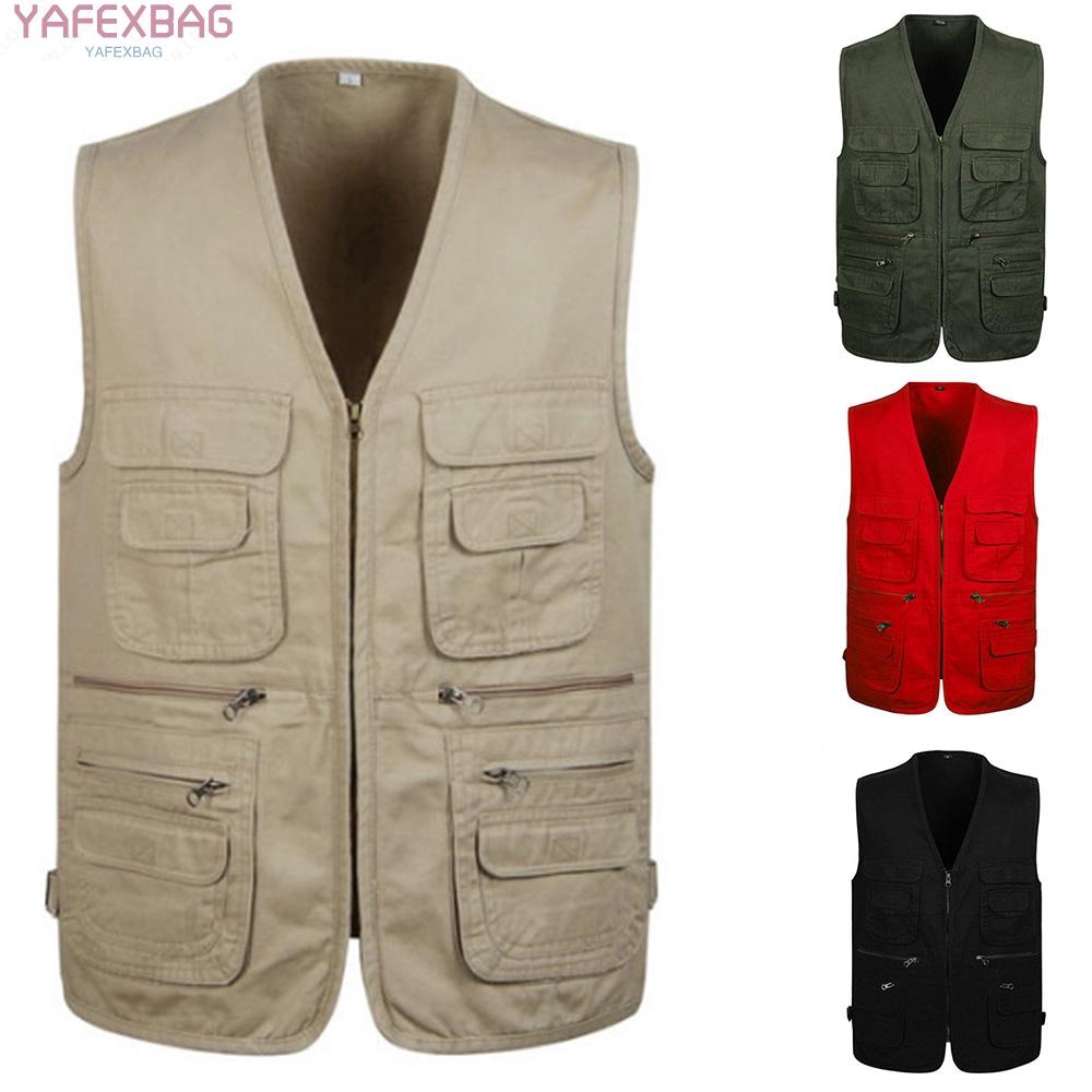 Áo khoác du lịch đa năng nhiều túi dành cho nam