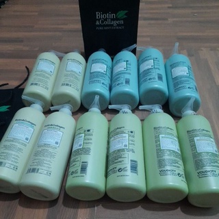 Chính Hãng) Cặp dầu gội đầu Biotin Collagen Mẫu Mới 2021 ( sẵn có 4 mầu lựa chọn)